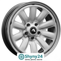 ALST 130402 Silver R16 W6.5 PCD5x114.3 ET50 DIA66