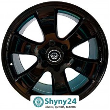 WSP Italy Toyota W1707 Glossy Black R20 W9.5 PCD6x139.7 ET30 DIA106.1