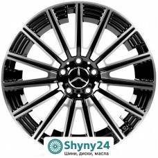 Replica M176 Black Machined Face R19 W9.5 PCD5x112 ET45 DIA66.6