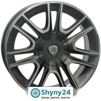 WSP Italy Riga W317 Anthracite Polished R16 W6.5 PCD4x98 ET40 DIA58.1