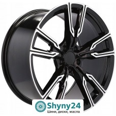 Racing Line H5033 Black Polished R20 W10.5 PCD5x112 ET40 DIA66.6