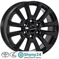 ZW BK5881 Black R17 W7.5 PCD6x139.7 ET25 DIA106.1