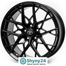 Replica Toyota FF-511 Matt Black R17 W7.5 PCD5x114.3 ET38 DIA73.1