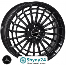 ZH-299 GlossBlack R19 W9 PCD5x112 ET45 DIA66.6