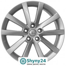 WSP Italy Skoda (W3503) Kharkiv Silver R17 W7 PCD5x112 ET45 DIA57.1