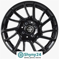 WSP Italy Citroen WD009 Moon Clossy Black R15 W6 PCD4x108 ET23 DIA65.1