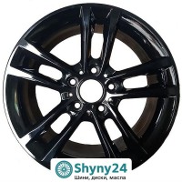 WSP Italy BMW (W681) Achille Glossy Black R17 W8 PCD5x120 ET53 DIA72.6