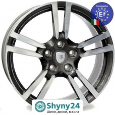 WSP Italy Porsche (W1054) Saturn Anthracite Polished R19 W8.5 PCD5x130 ET55 DIA71.6