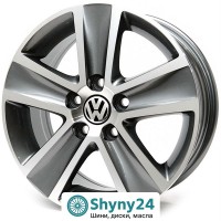 Replica Volkswagen KW221 Light MG R15 W6 PCD5x100 ET38 DIA57.1