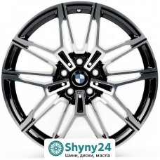 Replica B379 Black Machined Face R18 W8 PCD5x112 ET30 DIA66.6