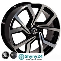 Replica Volkswagen BK5125 BP R14 W6 PCD5x100 ET35 DIA57.1