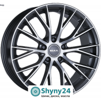 Mak Munchen Gun Metallic Mirror Face R20 W8.5 PCD5x112 ET35 DIA76