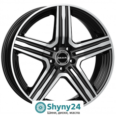 Mak Lewis Black Mirror R19 W8 PCD5x112 ET53 DIA66.6