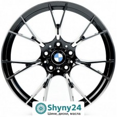 Replica B7503 Black Polished R19 W8.5 PCD5x120 ET35 DIA72.6