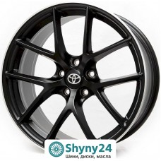 Replica Toyota R889 Satin Black ML R19 W8.5 PCD5x114.3 ET38 DIA73.1