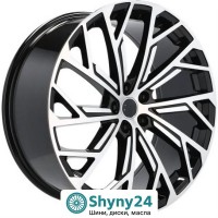 Racing Line I0337 Black Polished R21 W9 PCD5x112 ET37 DIA66.5