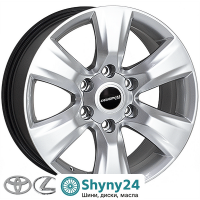 ZW BK282 HS R17 W7.5 PCD6x139.7 ET25 DIA106.2