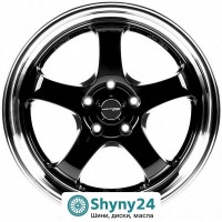 Replica CW400 Black Machined Lip R18 W8 PCD5x112 ET38 DIA66.6