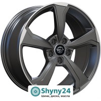 WSP Italy Cupra (WD005) Formentera Matt Gun Metal Polished R18 W7 PCD5x112 ET45 DIA57.1