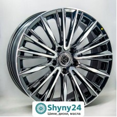 VLF ULF10 Black Vacuum Chrome R18 W8 PCD5x114.3 ET38 DIA73.1