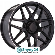 Racing Line B5318 Black Matt Polished Lip R22 W10 PCD5x130 ET36 DIA84.1