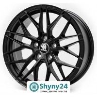 Replica Skoda FF-X15 Matt Black R16 W7 PCD5x100 ET38 DIA73.1