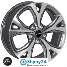 JH HP593 MG R17 W6.5 PCD5x114.3 ET49 DIA67.1