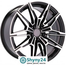 Racing Line B5771 Black Polished R20 W9 PCD5x112 ET35 DIA66.6