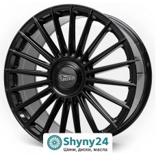 Replica ZETA 910 Gloss Black R22 W9.5 PCD5x112 ET35 DIA66.6