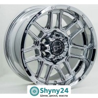 GT LGS22 Chrome R15 W8 PCD6x139.7 ET-10 DIA110.5