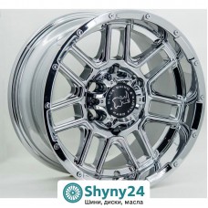 GT LGS22 Chrome R15 W8 PCD6x139.7 ET-10 DIA110.5