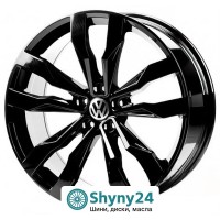 Replica VV5389 Gloss Black R20 W8.5 PCD5x112 ET38 DIA57.1