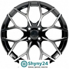 Replica 449 Gloss Black Machined Face R17 W7.5 PCD4x100 ET25 DIA60.1