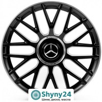 Replica MR932 Satin Black Lip Polished R19 W8.5 PCD5x112 ET38 DIA66.6