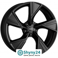 Mak Stark Gloss Black R22 W9.5 PCD5x112 ET25 DIA66.45