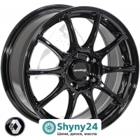 ZW YA3762 BLK R16 W7 PCD5x114.3 ET35 DIA67.1