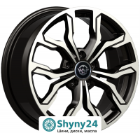 WSP Italy Renault WD002 New York Glossy Black Polished R18 W7.5 PCD5x114.3 ET46 DIA66.1
