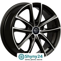 WSP Italy Hyundai WD001 Praslin Glossy Black Polished R17 W7 PCD5x114.3 ET51 DIA67.1
