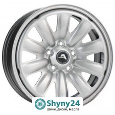 ALST 131800 Silver R15 W6 PCD4x100 ET40 DIA60