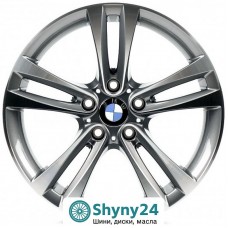 Replica BMW B5526 Gloss Graphite Machined Face R18 W8 PCD5x120 ET34 DIA72.6