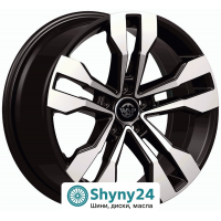 WSP Italy MINI WD008 Tenerife Glossy Black Polished R17 W7 PCD5x112 ET47 DIA66.5