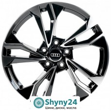 Replica A5493 Gloss Black Machined Face R19 W8.5 PCD5x112 ET39 DIA66.6