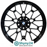 Replica BMW B100 Satin Black R19 W9.5 PCD5x120 ET40 DIA72.6