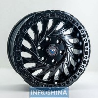 VLF ULFS03 Matt Black R16 W7 PCD6x130 ET30 DIA87.1