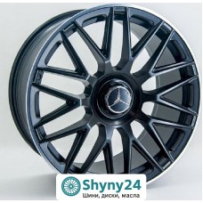 Replica GT Mercedes 9370 Satin Black R19 W9.5 PCD5x112 ET45 DIA66.6