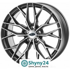 Flow Forming FF266 Satin Black Machined Face R19 W8.5 PCD5x114.3 ET25 DIA70.5