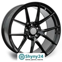 Replica BMW B5342 Gloss Black R20 W9.5 PCD5x120 ET40 DIA72.6