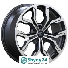 WSP Italy Audi WD002 New York Matt Gun Metal Polished R18 W7.5 PCD5x100 ET39.5 DIA57.1