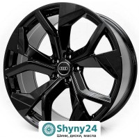 Replica Audi 6109 Gloss Black R20 W9 PCD5x112 ET30 DIA66.6