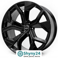 Replica Audi 6109 Gloss Black R20 W9 PCD5x112 ET30 DIA66.6